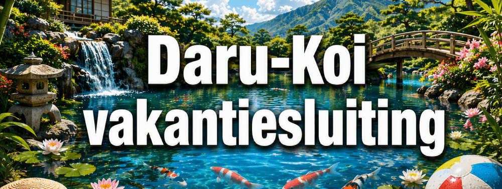 Daru-Koi vakantiesluiting