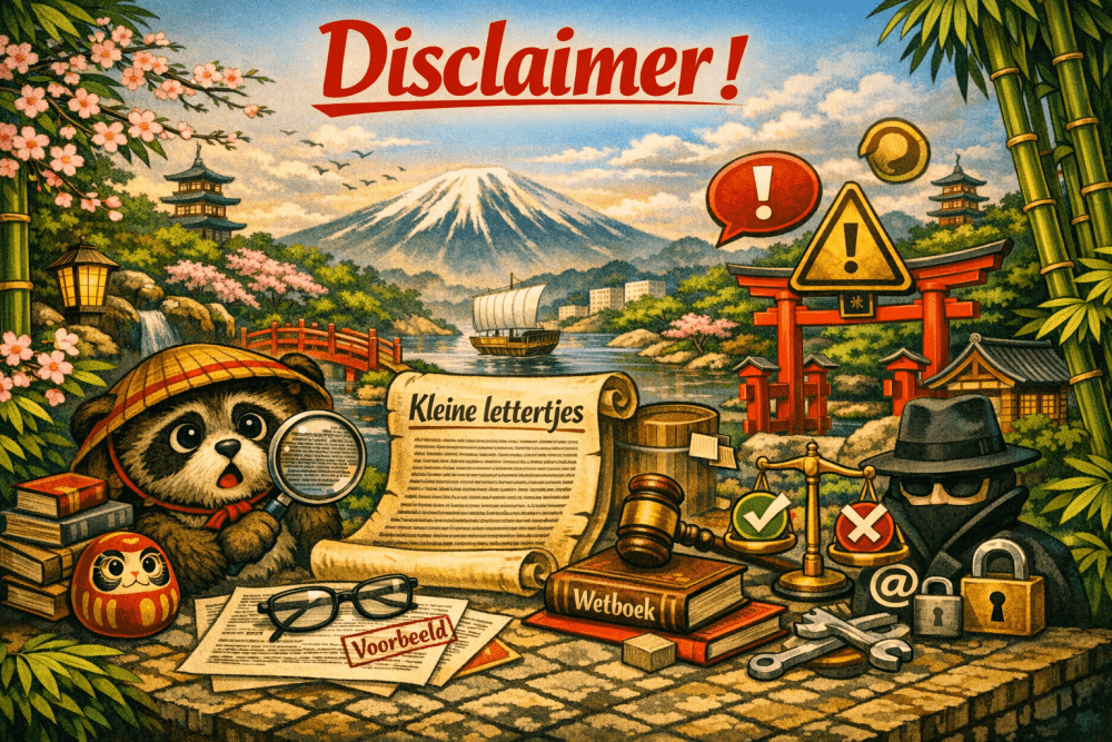 Disclaimer Daru-Koi | Aansprakelijkheid & Website Informatie