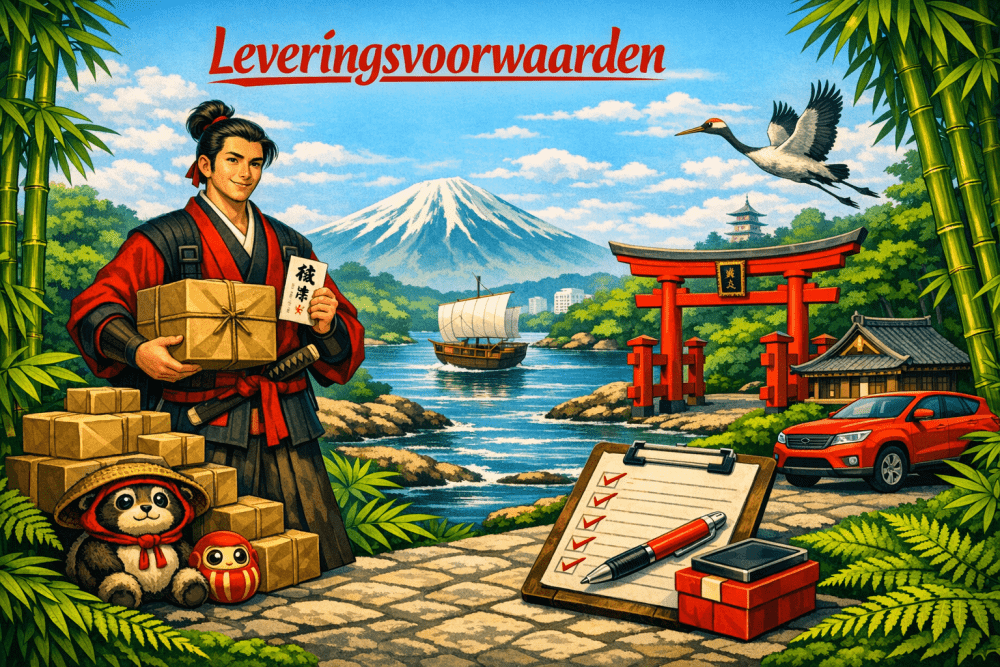 Leveringsvoorwaarden Daru-Koi | Verzending, Retourneren & Betaling