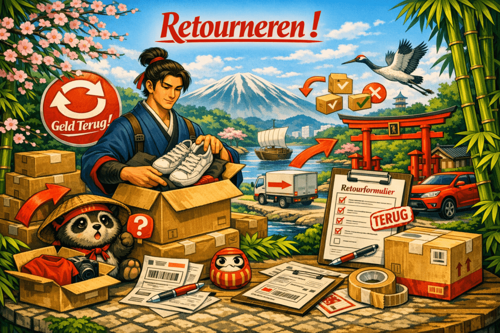 Retourneren bij Daru-Koi | Eenvoudig & Snel Retourbeleid