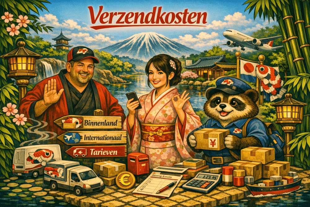 Verzendkosten Daru-Koi | Kosten & Levering van Vijverproducten
