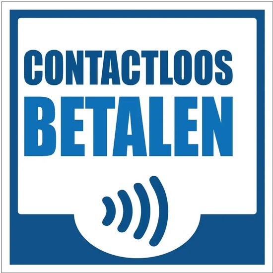 Contactloos betalen en pinnen