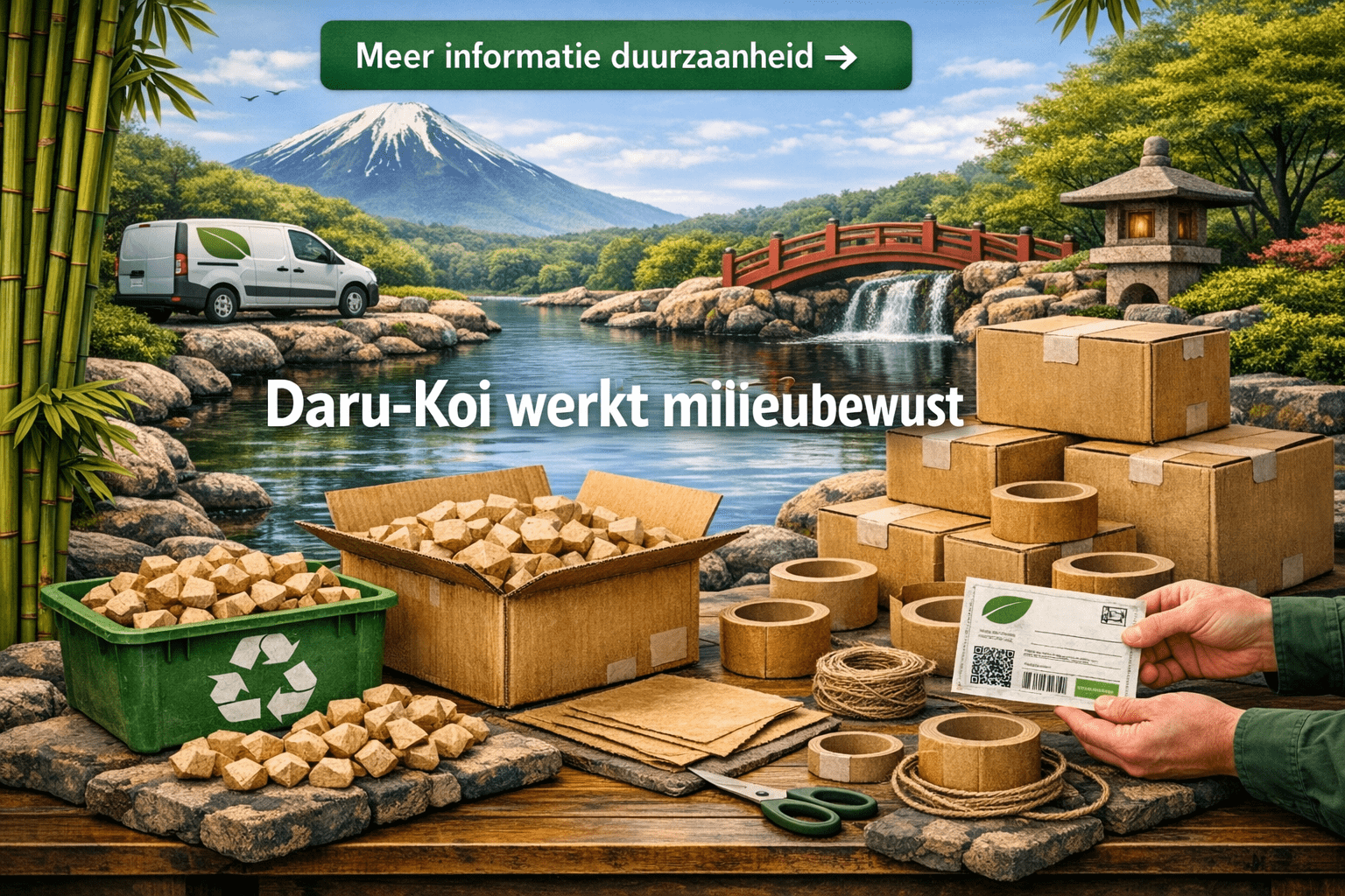 Daru-Koi is duurzaam