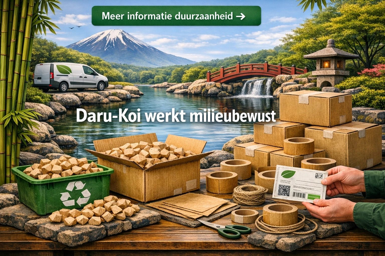Daru-Koi is duurzaam