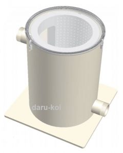 AQUAFORTE BLADVANGER / VOORFILTER 25 LITER MET KORF