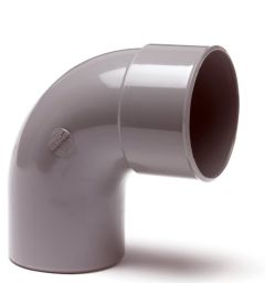 PVC BOCHT AFVOER 88 GRADEN MOF X SPIE 160 MM