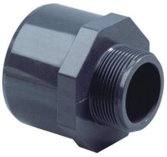 PVC PUNTSTUK 75/90 MM X 2 1/2" DRAAD