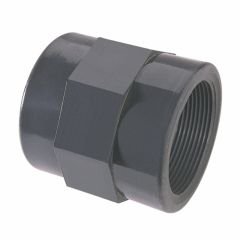 Pvc schroefbus 32/40 mm x 1" binnendraad