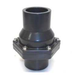 PVC Terugslagklep 50mm zonder veer