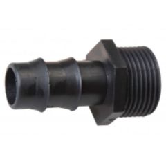 slangtule met buitendraad 1/2" x 9 mm slang