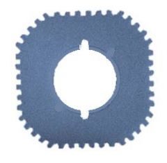 VERVANGSPONS / FILTERSCHUIM filtoclear 20.000-30.000 Blauw