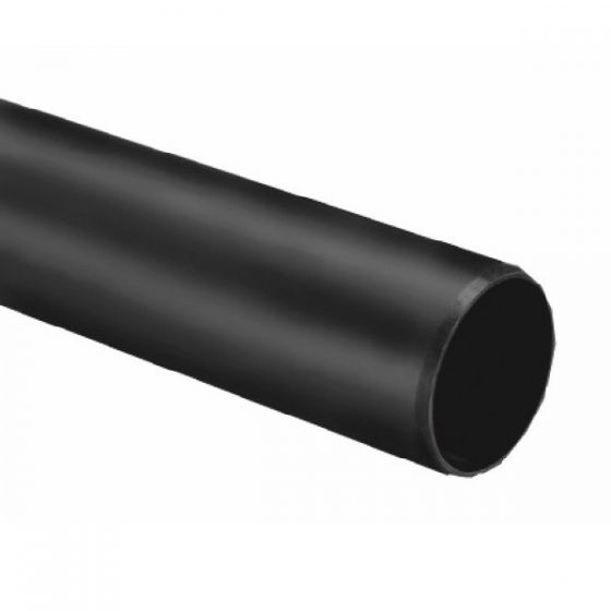krullen maag Duplicatie Zwarte PVC buis 110 mm (1 meter)