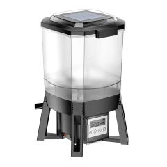 Aquaforte voerautomaat 6 liter met zonnepaneel