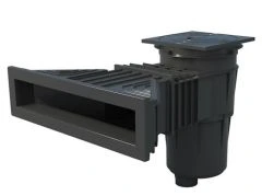 Wandskimmer Astralpool ABS NORM antraciet 17,5 liter
