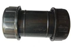 Dubbele vijver doorvoer 110mm PVC