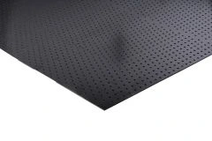 Geperforeerde PP kunststof plaat 1x1 meter (gaatjes 8 mm)