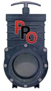 160 mm pvc schuifafsluiter PRO