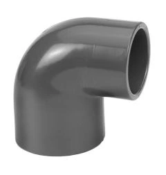 PVC Verloopknie 90 gr. 40 x 32 mm