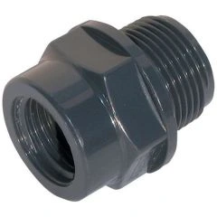 Pvc Verloop draadsok 3/4" x 1"