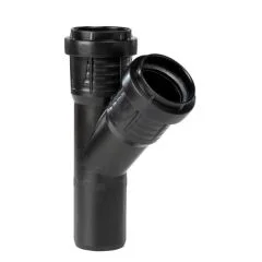 LAGE DRUK 45Gr T-STUK 110 MM MANCHET x SPIE ZWART