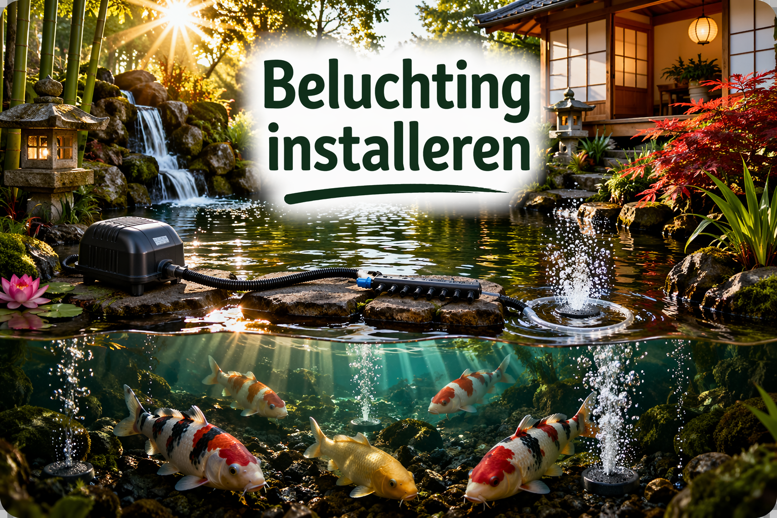 Beluchting installeren
