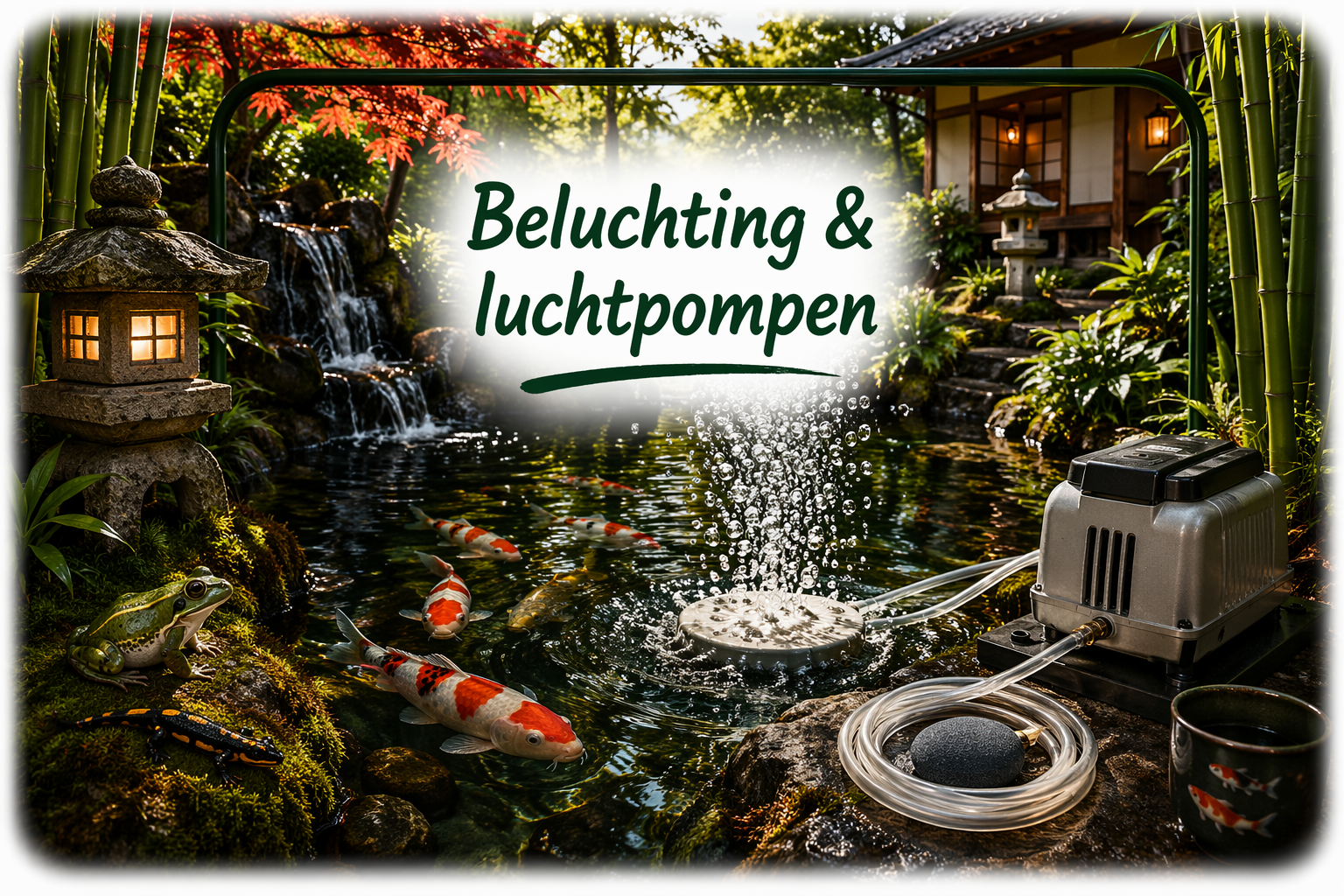 Beluchting & luchtpompen