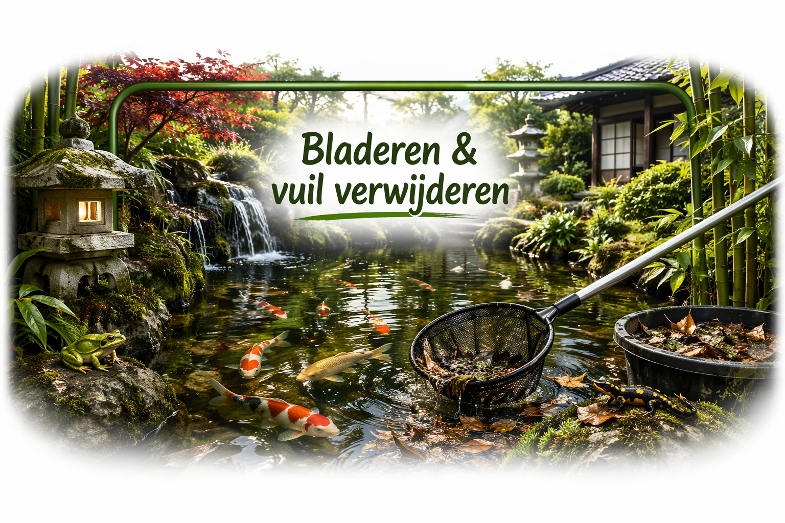 Bladeren & vuil verwijderen