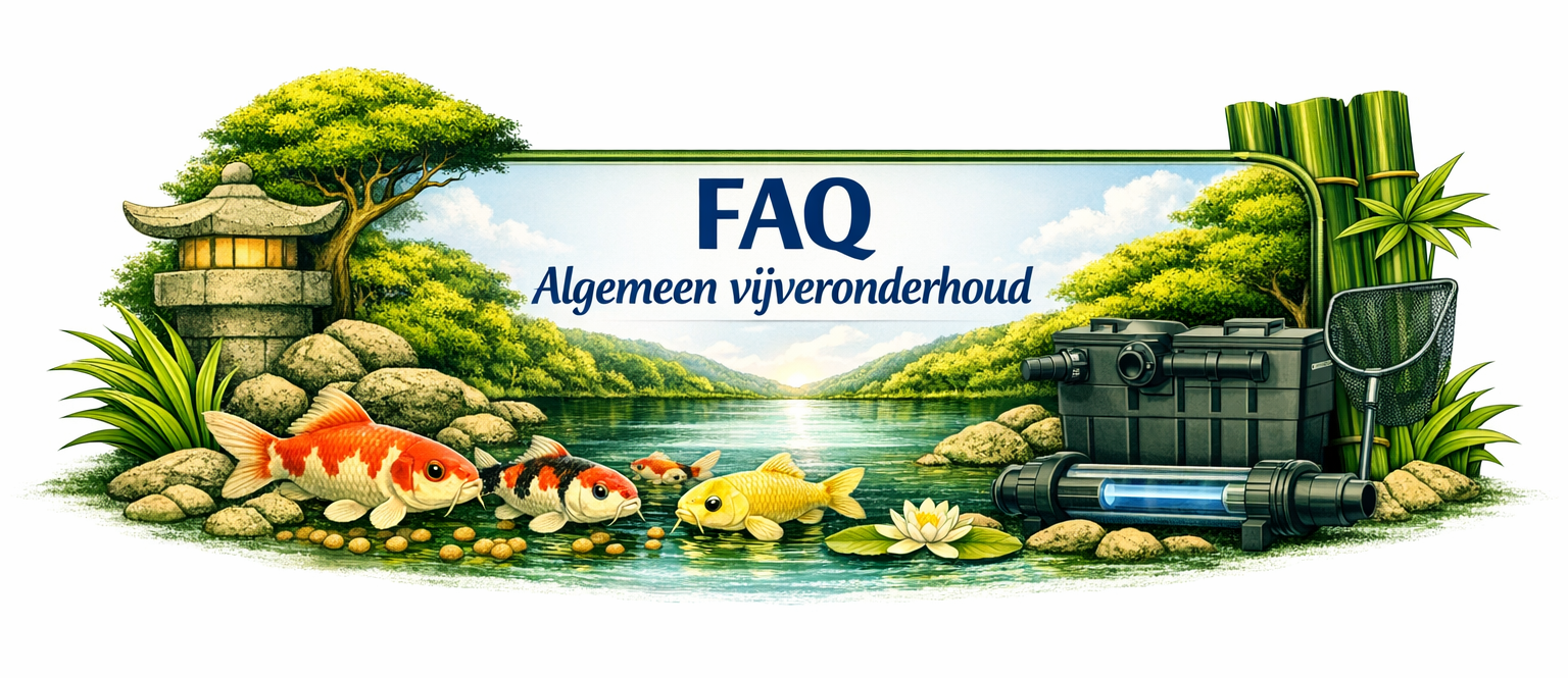 FAQ - Algemeen vijveronderhoud