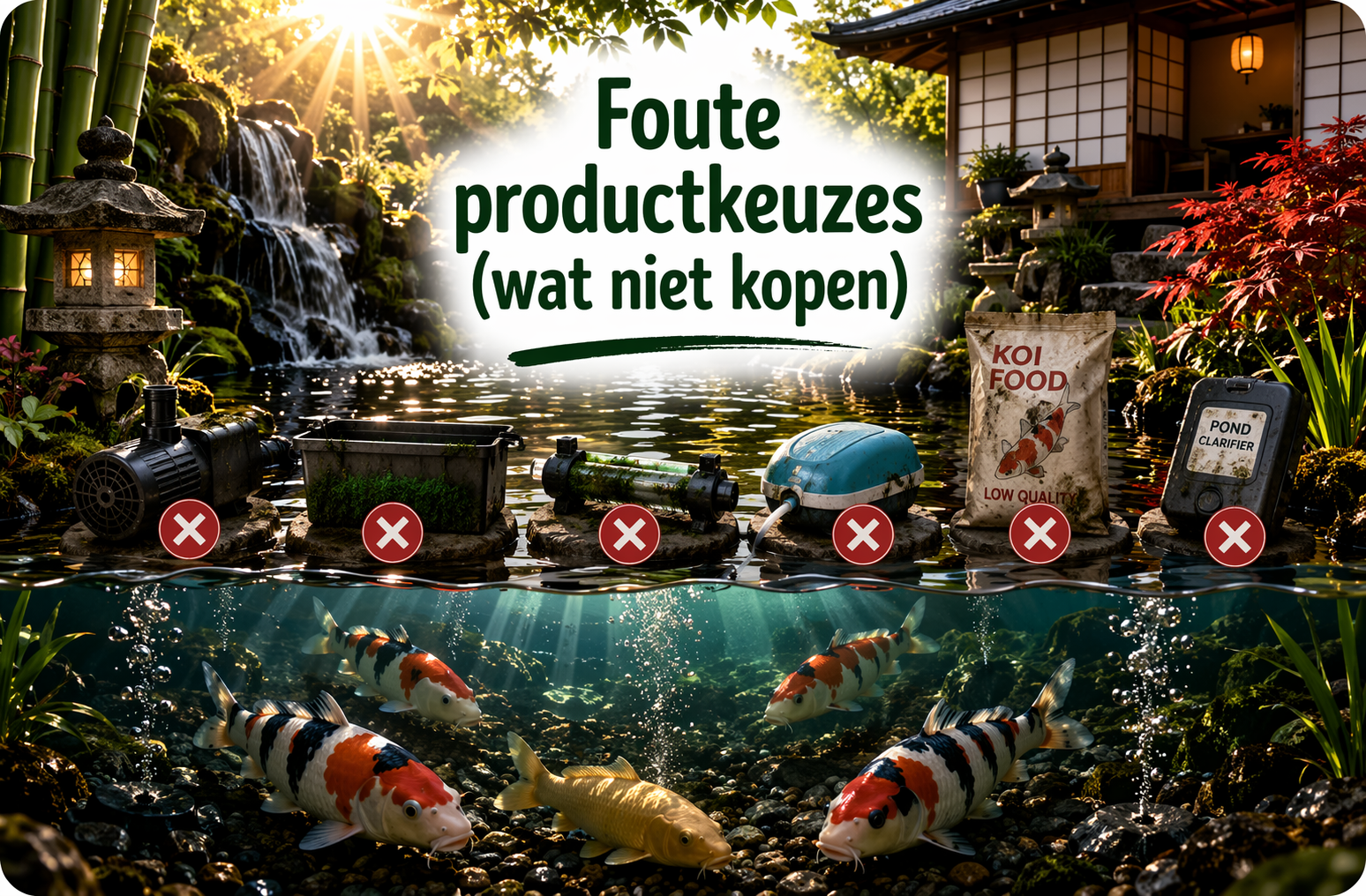 Foute productkeuzes (wat niet kopen)