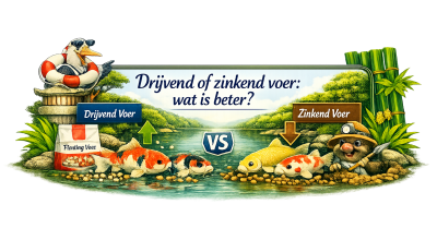 Drijvend of zinkend voer: wat is beter?