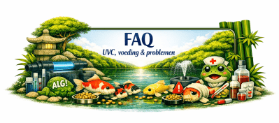 FAQ - UVC, filters, pompen, beluchting & problemen-oplossingen