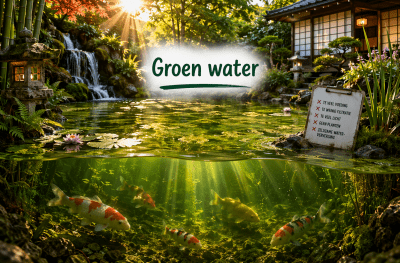 Groen water