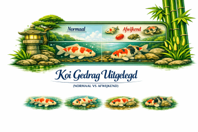 Koi gedrag uitgelegd (normaal vs afwijkend)