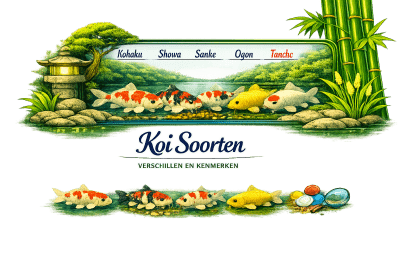 Koi soorten verschillen en kenmerken