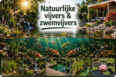 Natuurlijke vijvers & zwemvijvers