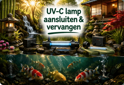 UV-C lamp aansluiten & vervangen