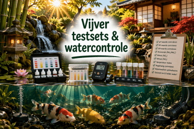 Vijver testsets & watercontrole