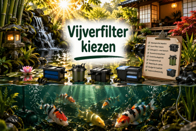 Vijverfilter kiezen