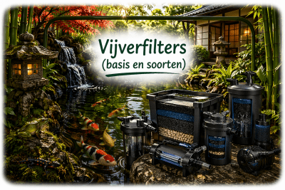 Vijverfilters (basis en soorten)