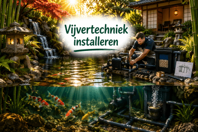 Vijvertechniek installeren