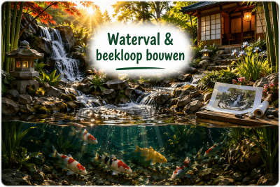 Waterval & beekloop bouwen