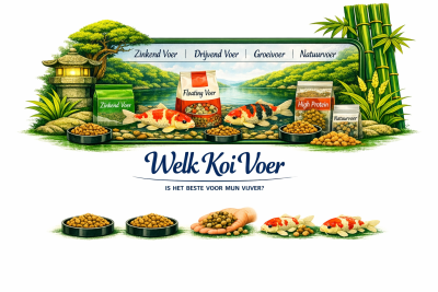 Welk koi voer is het beste voor mijn vijver?