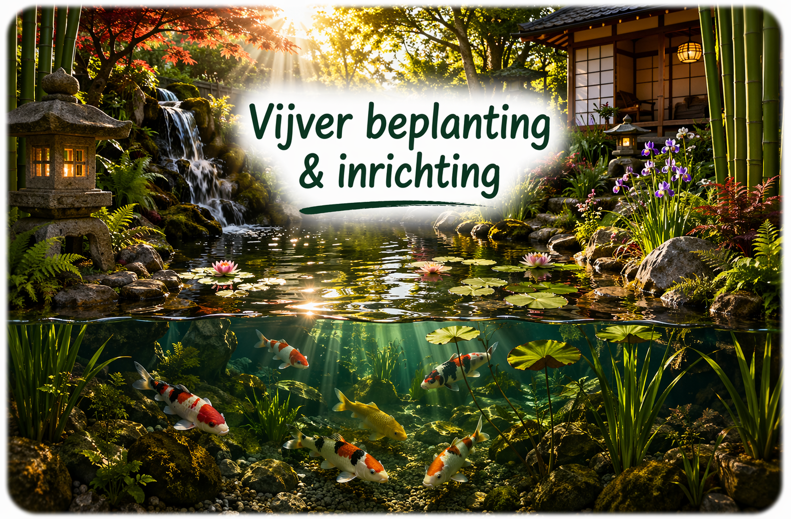 Vijver beplanting & inrichting