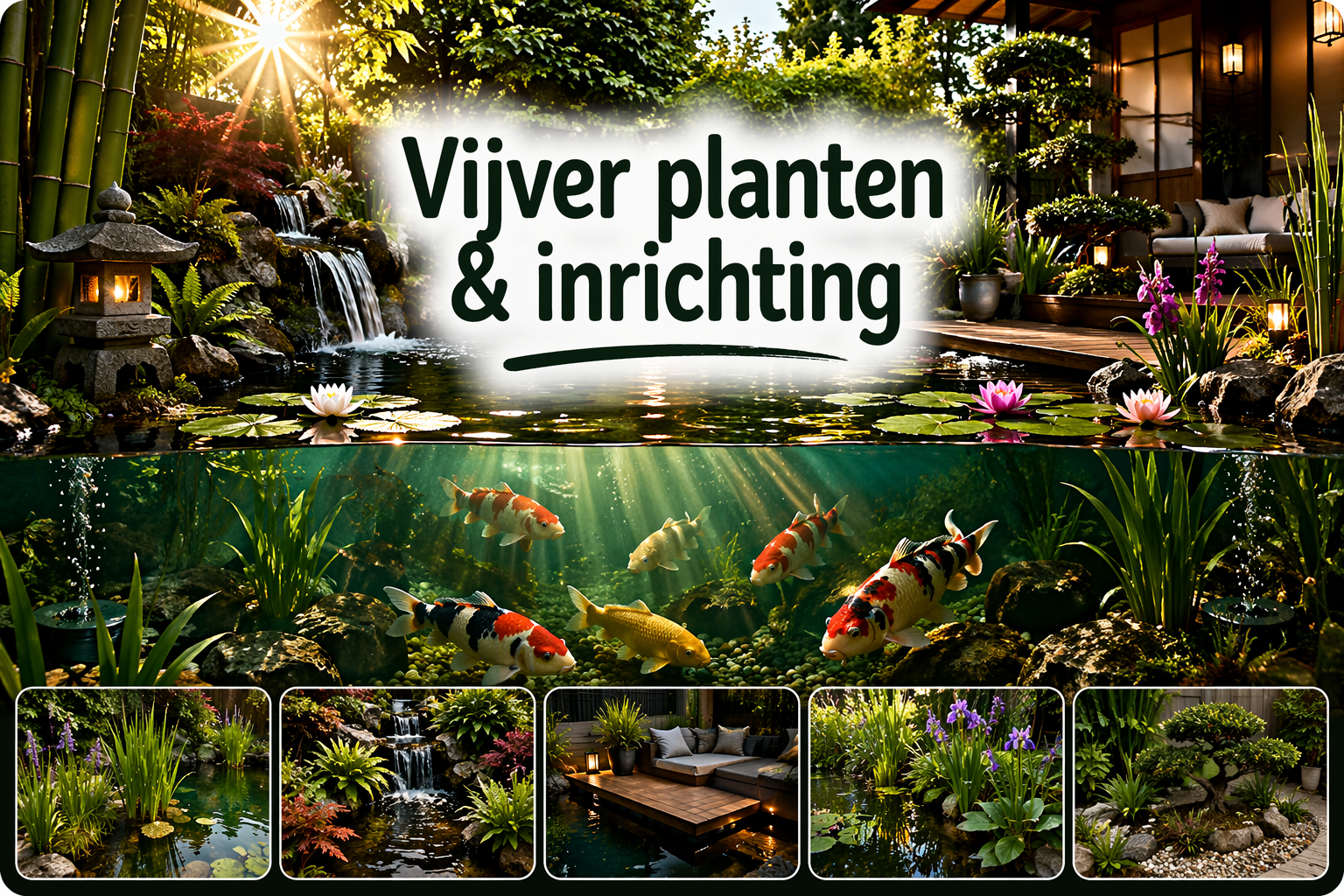 Vijver planten & inrichting