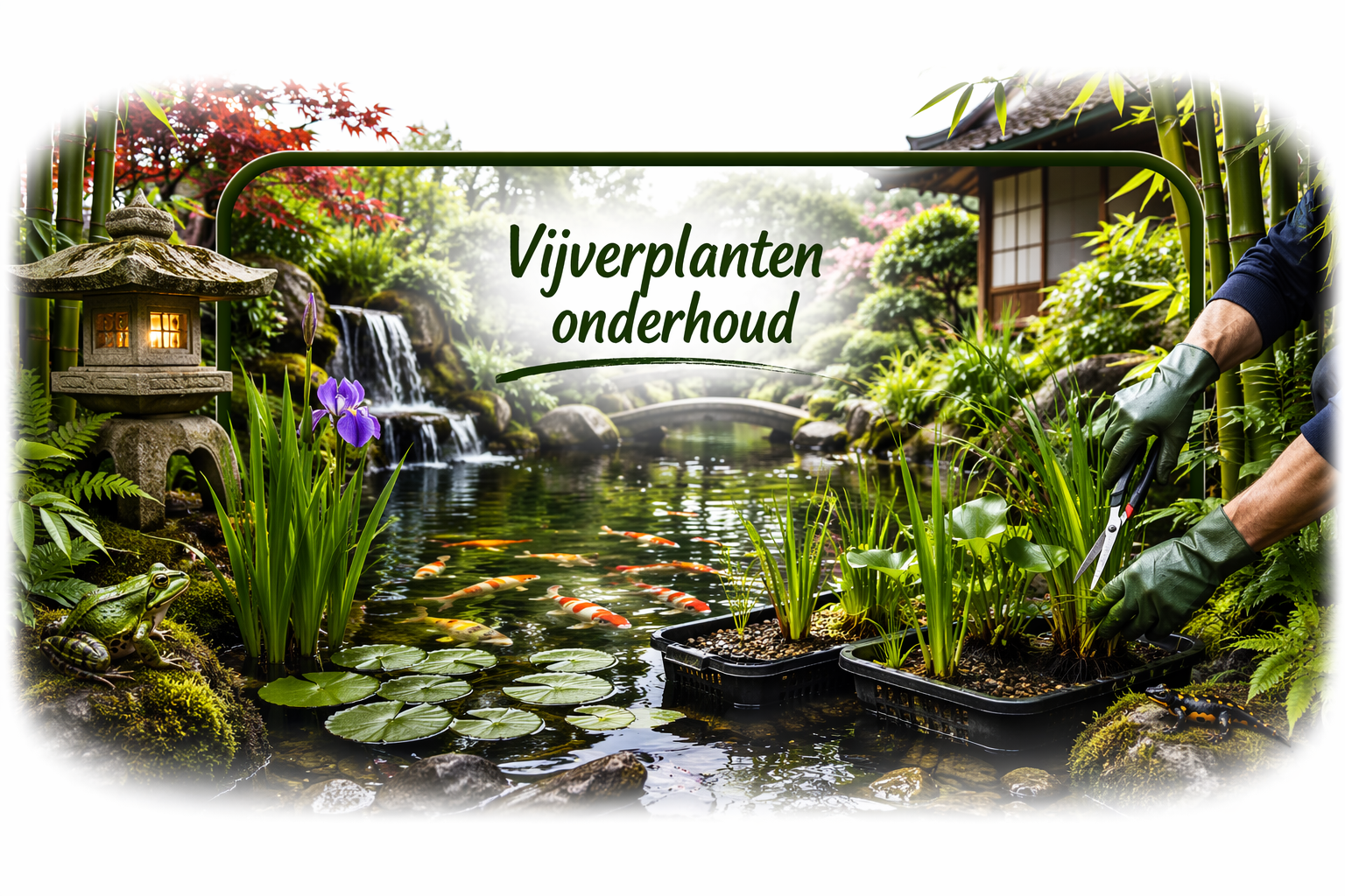 Vijverplanten onderhoud