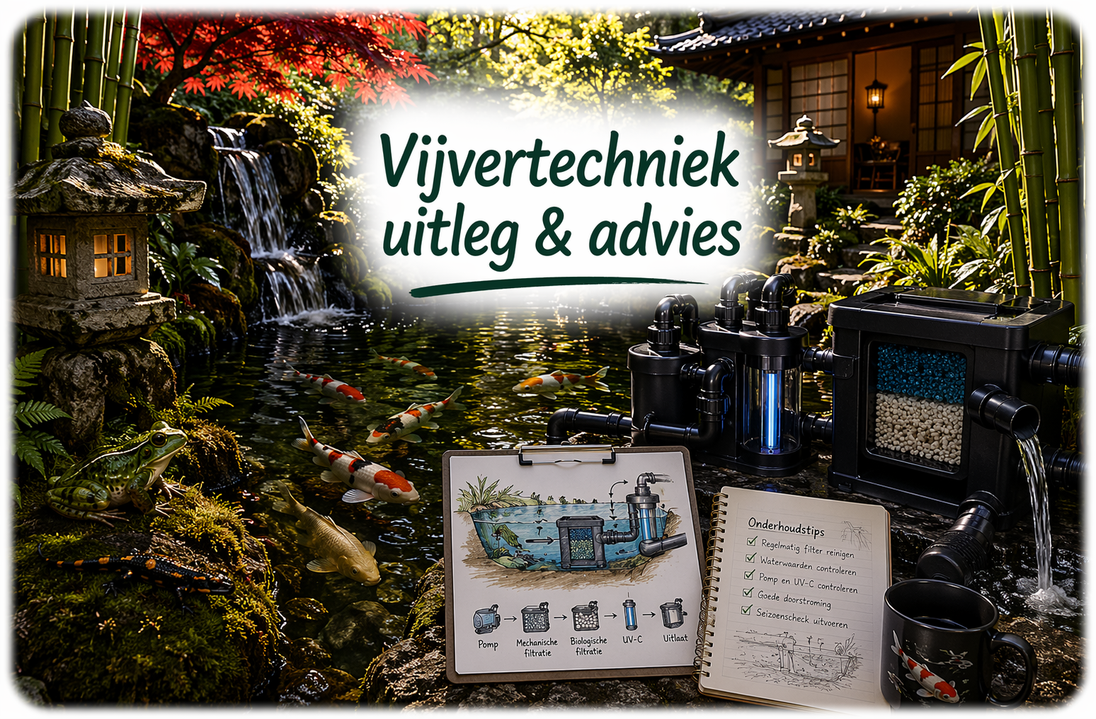 Vijvertechniek uitleg & advies