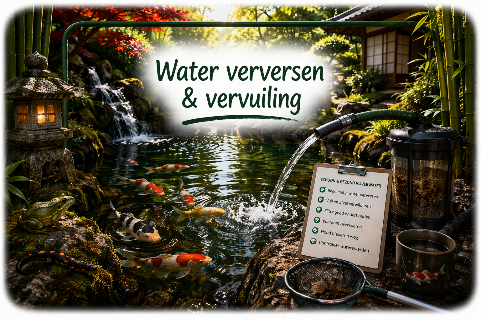 Water verversen & vervuiling