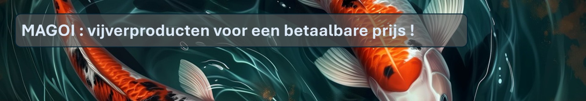 Magoi products is een merk van de firma Daru-Koi.